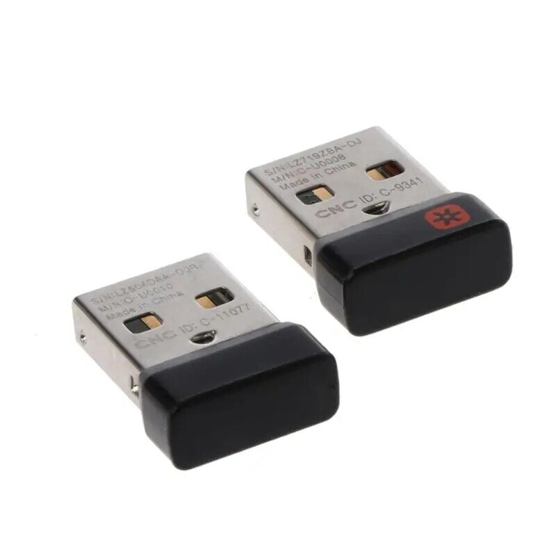 Receptor unificador USB sem fio para Logitech, dongle para mouse e teclado que conecta 6 dispositivos, para MX M905 M950 M505 M510 M525 etc.