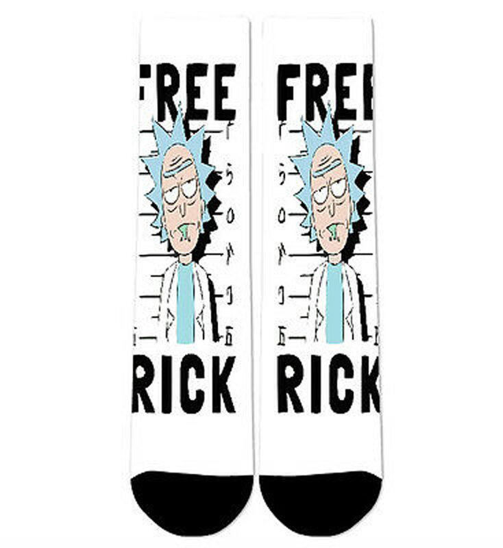 Calcetines de Rick y Morty