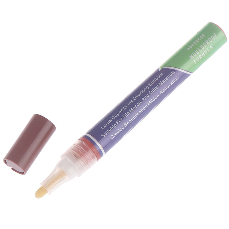 1 Pc Gap Reparatie Witte Tegel Refill Grout Pen Waterdicht Mouldproof Vullen Agenten Muur Porselein Badkamer Paint Cleaner