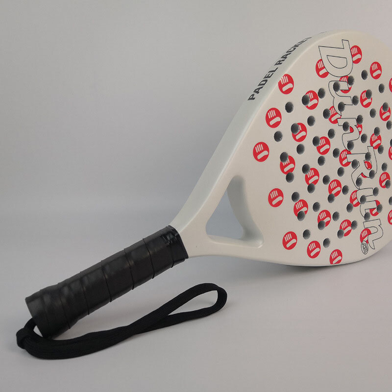 Professional EVA Tennis Padel Carbon Paddle Racket With Shovel Protector