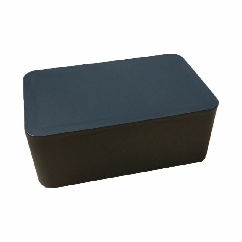 Dispensador de lenços umedecidos pp, suporte preto com tampa, caixa de armazenamento de tecido à prova de poeira para loja de home office