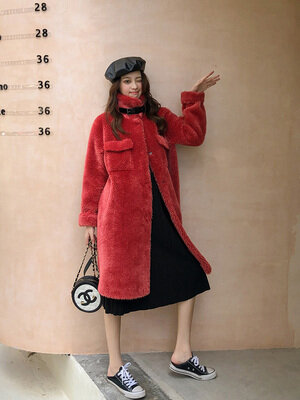 Женское пальто из искусственного меха, высокого качества, C10, 2020