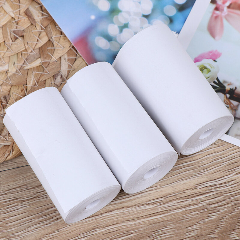1 Roll Thermal Printing Paper Thermal Printing Paper 57x30mm Great For Photo Printer POS Machines