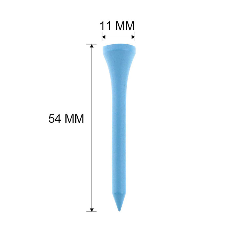100 шт. 54 мм Мульти-Цвет деревянный тройник для гольфа аксессуары