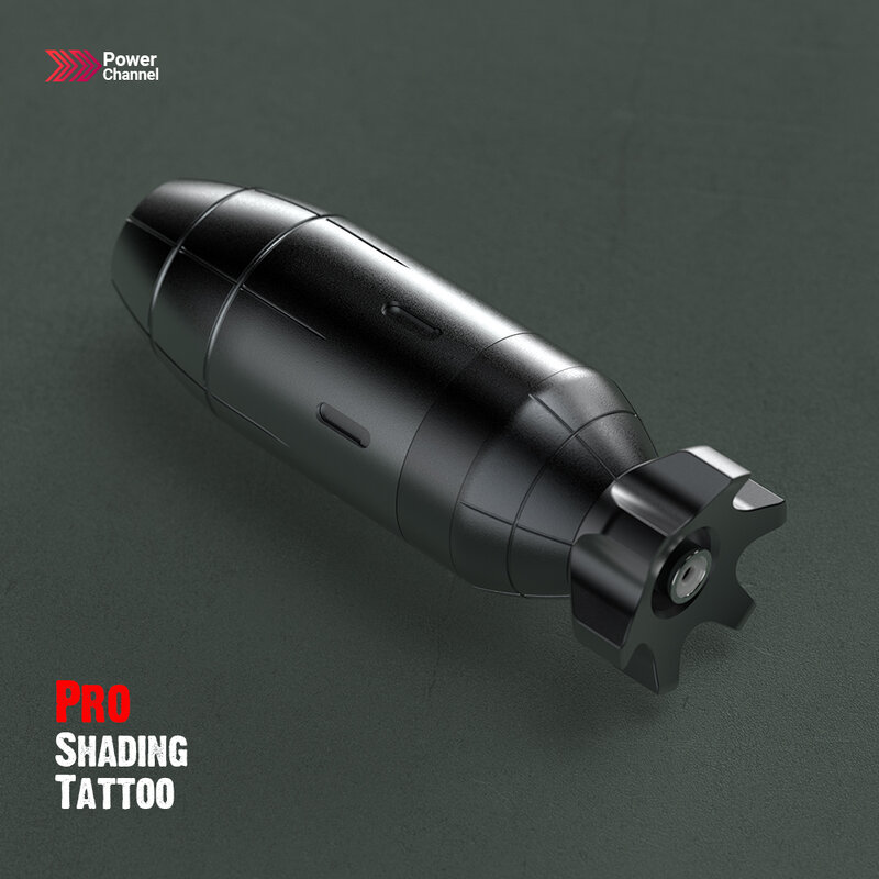 Stygmatyzacja pistolety do tatuażu krótki pisak do tatuażu obrotowy maszynka do tatuażu styl tatuaż wkładka Shader sprzęt do trwałego makijażu Microblading