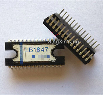 Chip ic circuito integrado lb1847 dip-28, 5 peças