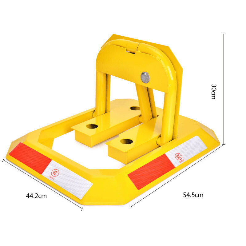 高品質の八角形の黄色い駐車場ロック,耐性,耐圧力,耐性,駐車場用