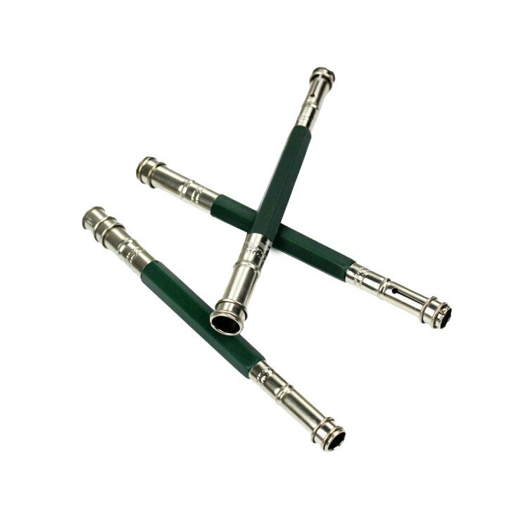 5PCS Metal pencil extender pen holder plain pen holder double-ended pencil extender pencil case
