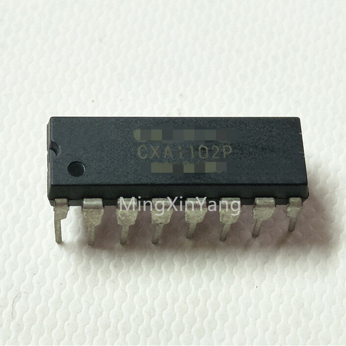2 pces cxa1102p dip-16 circuito integrado ic chip
