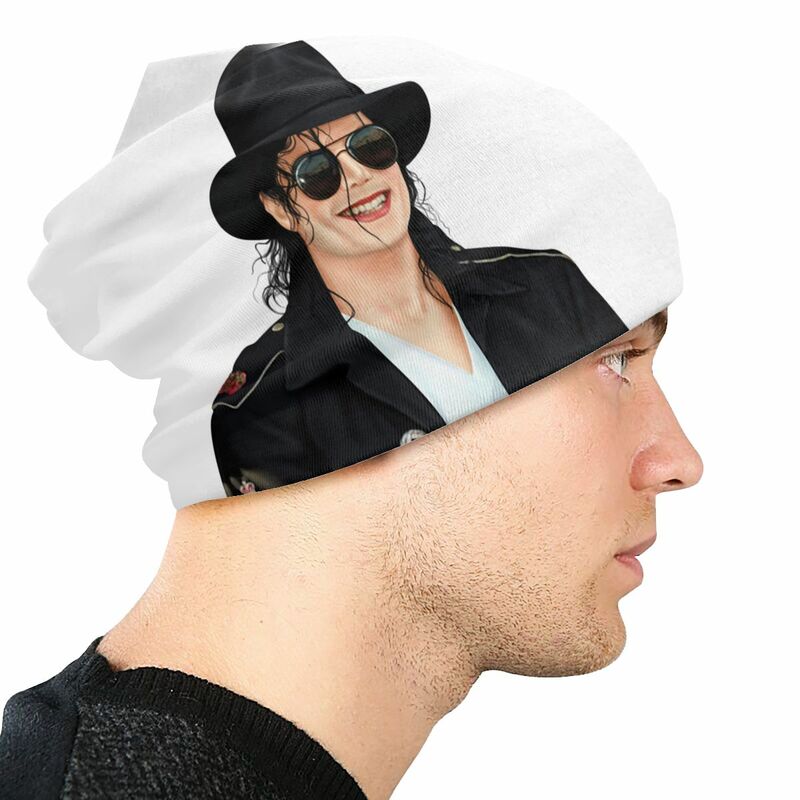 Michael jacksons beaniesプルオーバーキャップ快適、大人の男性の女性のニット帽