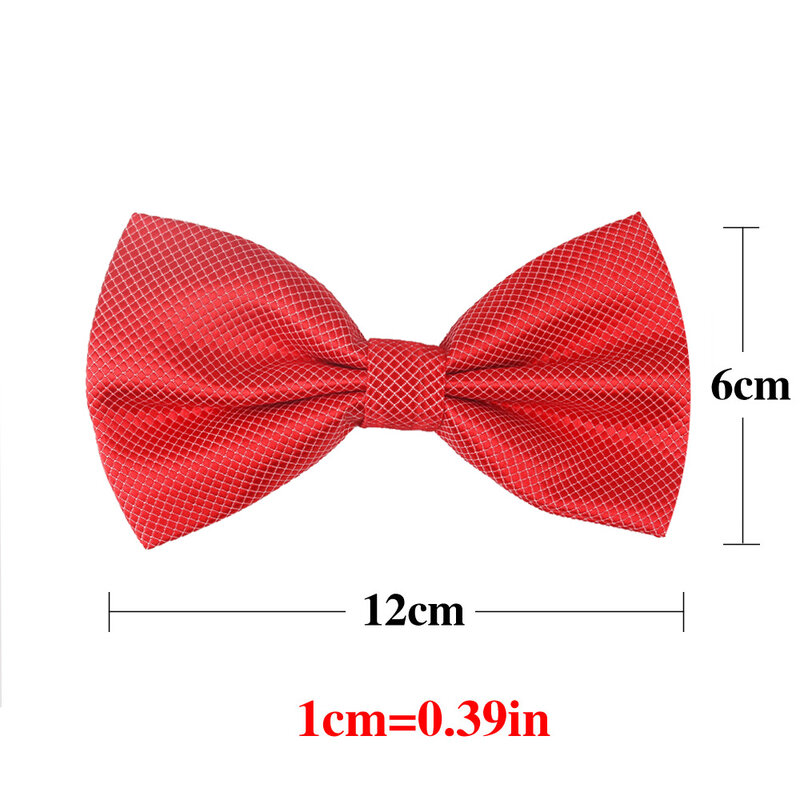 Permen Warna Dasi Kupu-kupu untuk Pria dan Wanita Bow Tie Adjustable Klasik Cocok untuk Pernikahan Dasi Kupu-kupu Dasi