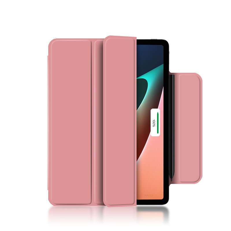 Capa inteligente magnética ultra fina para Xiaomi Mi Pad 5 Pro, estojo para tablet com despertar automático, 11 em, 2021