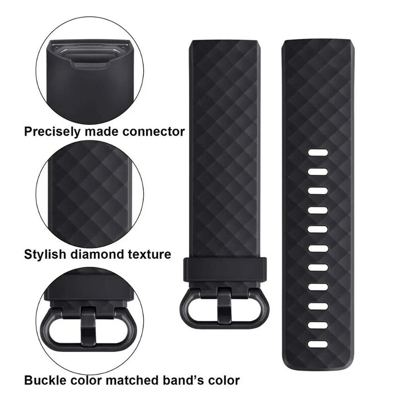 Cinturino in Silicone per Fitbit Charge 3 SE cinturino di ricambio Charge4/3SE smart Watch braccialetto sportivo Fitbit Charge 4 band