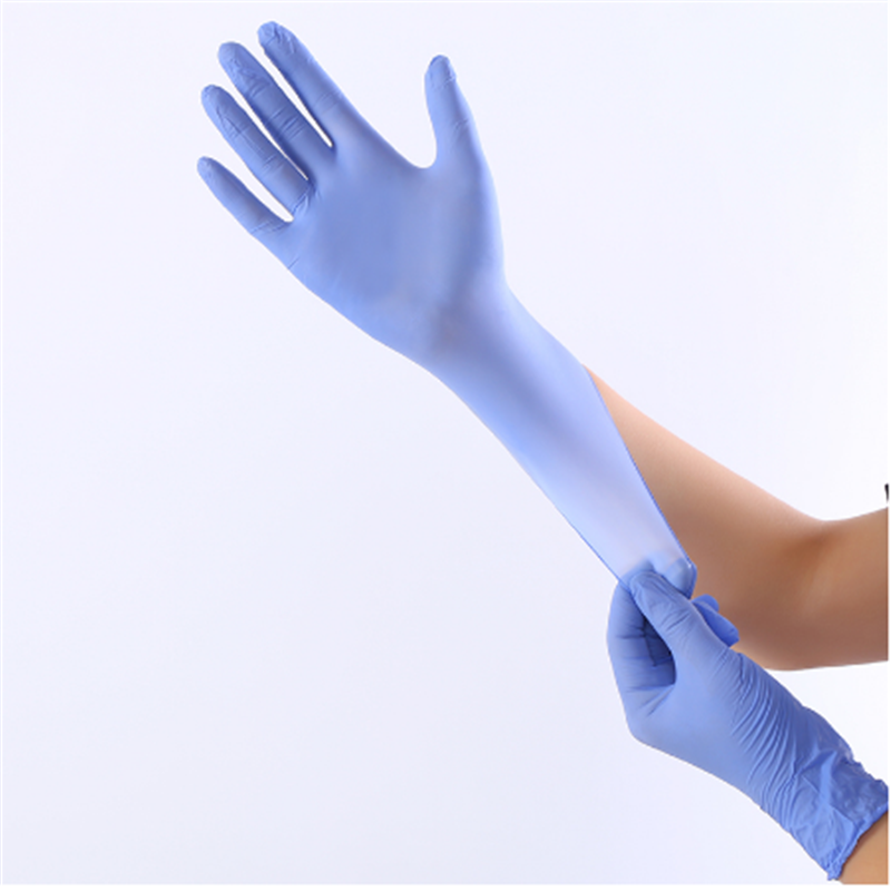 10-100 個使い捨てニトリル手袋防水アレルギークリーニング洗濯耐油研究所エレクトロニクス作業手袋