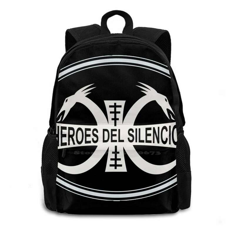 Heroes Del Silencio Large Capacity Fashion Backpack Laptop Travel Bags Heroes Del Silencio Silences Hero Entre Dos Tierras