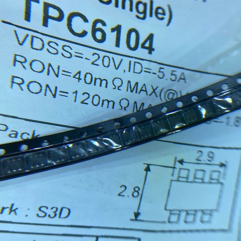 10 pz TPC6104 TPC6104 chip IC nuovissimo e originale chip IC componenti elettronici
