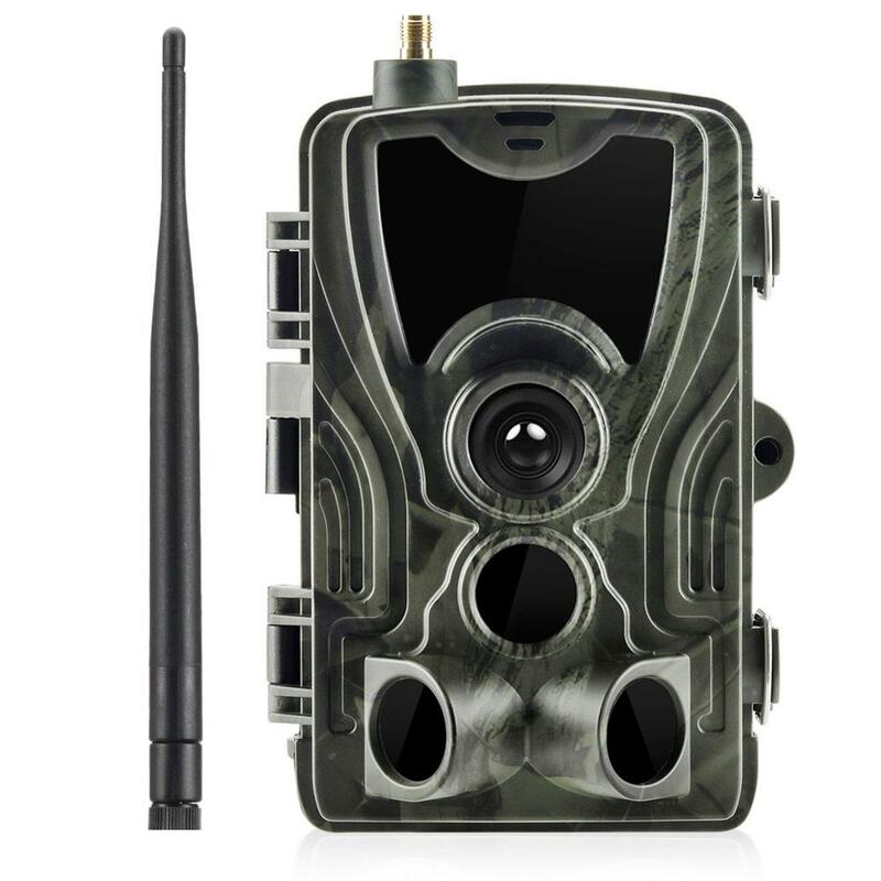 Caméra de chasse mobile cellulaire, vision nocturne infrarouge sans fil, quelque part, caméra de piste de chasse, 2G, MMS, SMTP, SMS, 10101 MP, 1080P, HC801M