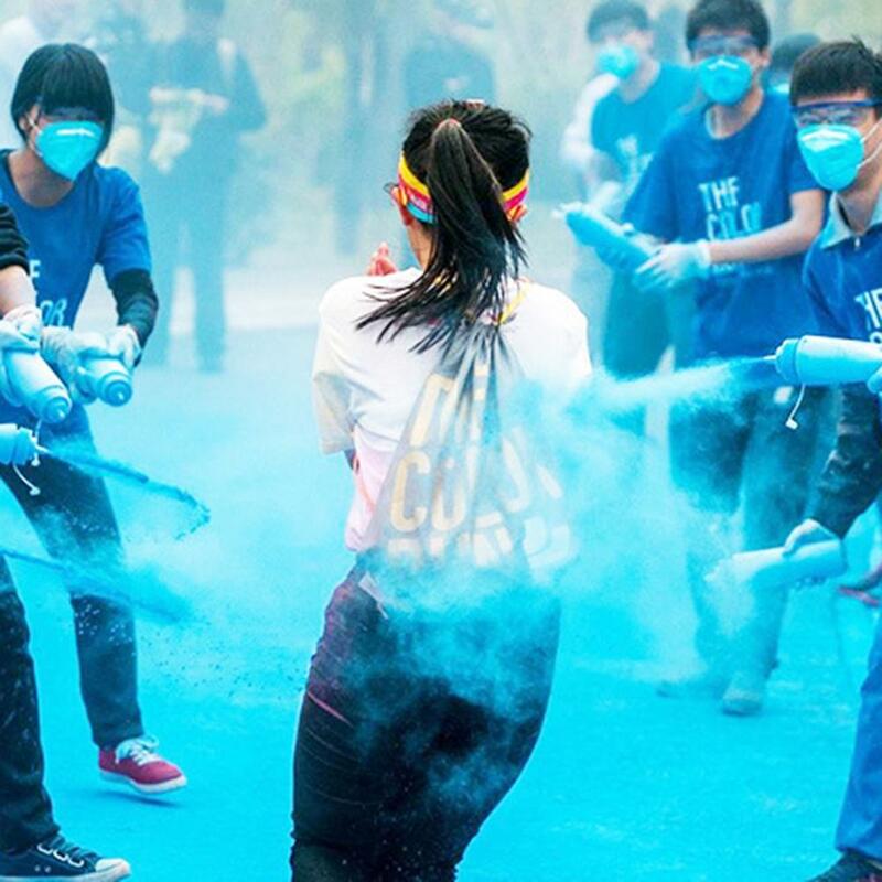 Running Throw Powder 100g Festival liefert Farbe Running Powder Spray abgefüllte Farbe Maismehl Maisstärke Farbe Regenbogen Runnin