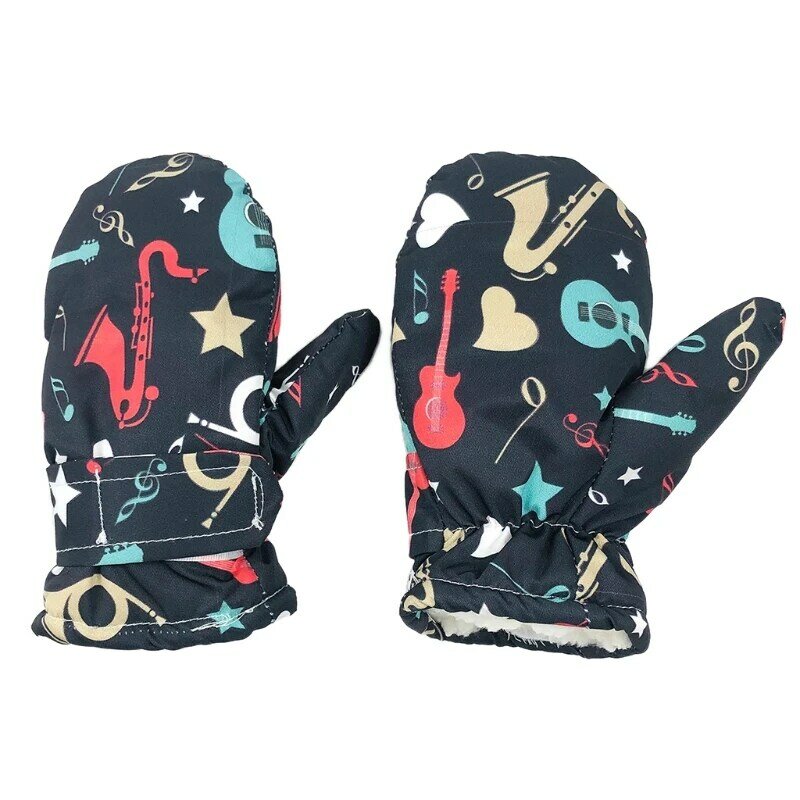 방수 어린이 스키 장갑, 가을/겨울용 따뜻한 전체 손가락 장갑, 스키 미튼 G99C