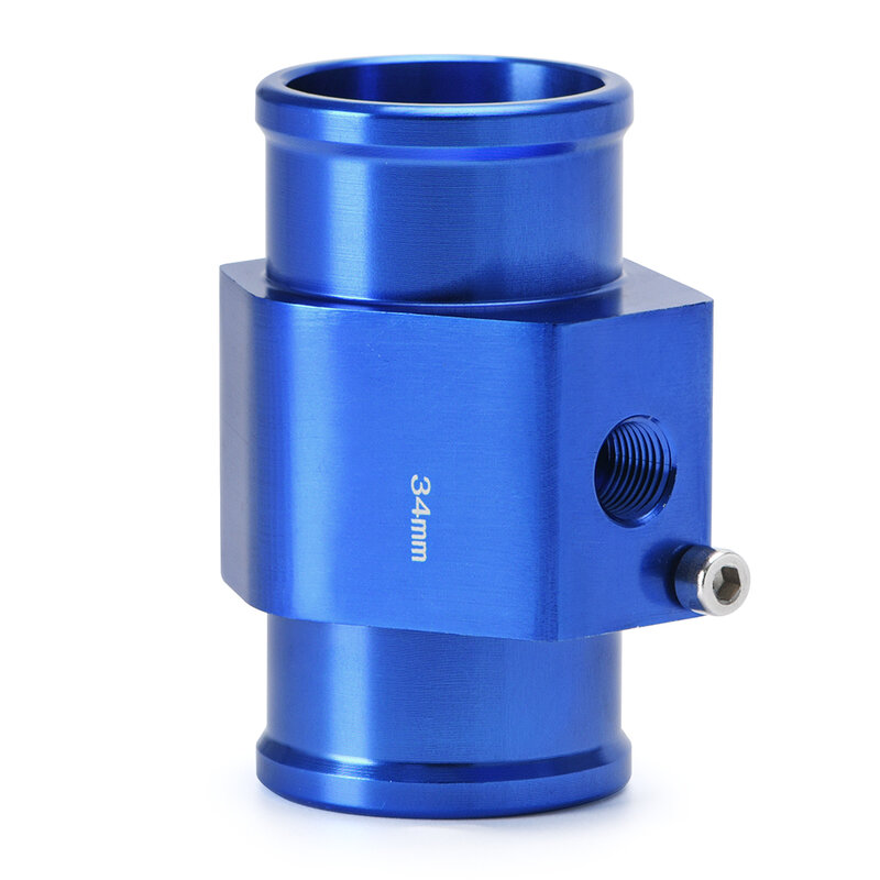 1Pc Water Temp Temperatuur Joint Pipe Sensor Gauge Radiator Slang Adapter Size 28 Mm/30 Mm/32mm/34 Mm/36 Mm/38 Mm/40 Mm