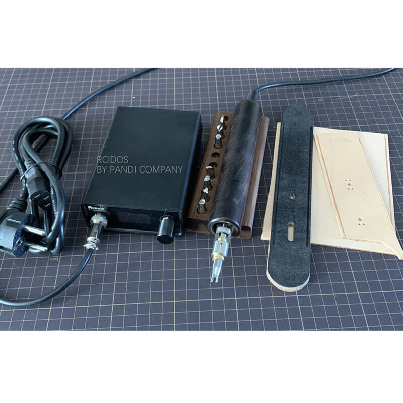 آلة التجعيد SH01/02 RCIDOS حافة جلدية كهربائية ، آلة التجعيد الرقمية دقيقة التحكم في درجة الحرارة ، 110-240 فولت ، نصائح استخدام اليد اليمنى