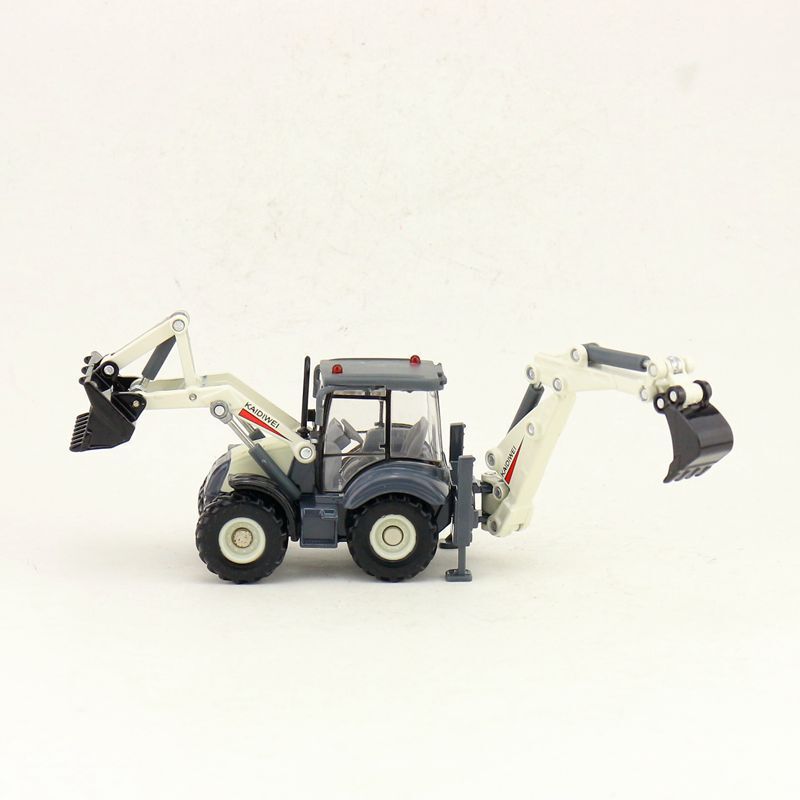 Modelo de excavadora trasera de aleación 1:50, juguete de vehículo de construcción, carretilla elevadora, gran oferta, envío gratis, nuevo producto