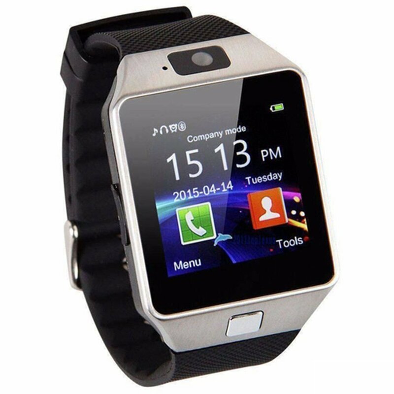 Relógio inteligente durável e prático para crianças, smartwatch para crianças, ios, android, cartão sim, câmera, dz09
