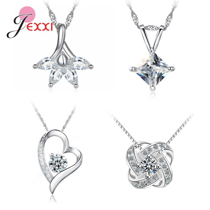 Fashion Bijoux Luxury Crystal Pearl Statement Pendant Necklace for Women 925 Sterling Silver Needle Fine Jewelry Accessories
