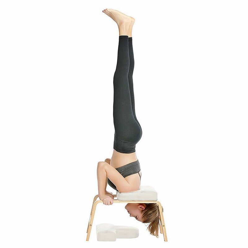 K-STAR Yoga Chair Headstand Stool Ultralight Yoga Chair Inversion Bench Headstander Fitness Kit Two Colors Dropshipping