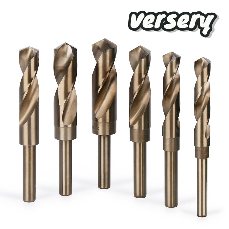 Free Shipping 13-35mm 12.7mm Round Shank Reduced 1/2'' Twist Drill Bits Cobalt Hss Hole Saw  Wood Iron Stainless Steel Aluminum