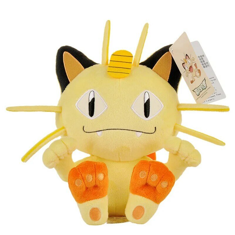Meowth-juguete de peluche de Pokémon para niños, almohada suave, regalo de cumpleaños, 30CM