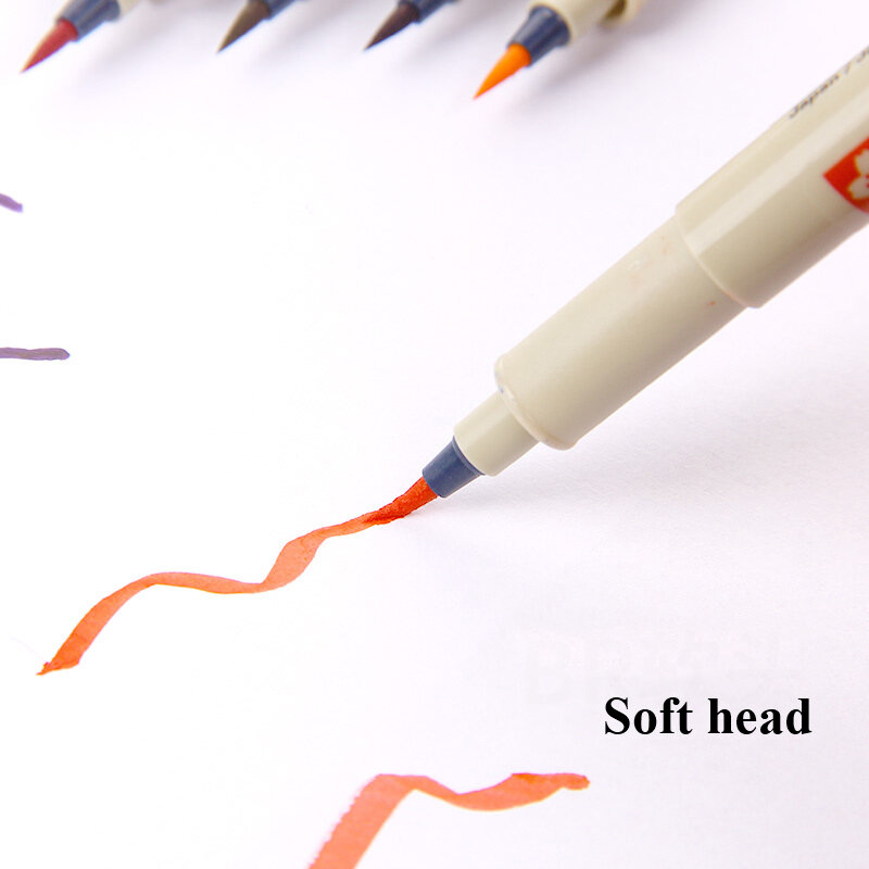 Ручка SAKURA XSDK яркий пигмент Micron эскиз водостойкая тонкая ручка для подписи из мультфильма
