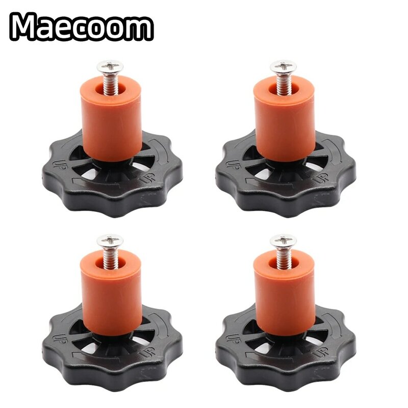 3D Printer Parts High Temperature Silicone Solid Spacer Hot Bed Leveling Column 3pcs Long + 1PC Short For CR-10/ CR10S Ender-3