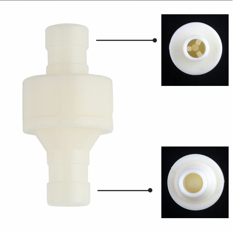 12MM Kunststoff Eine Möglichkeit Inline Überprüfen Ventil Gas Air Flüssigkeit Wasser Flüssigkeiten Ventil Wasser Dispenser Zubehör Heizung Galle Dampf