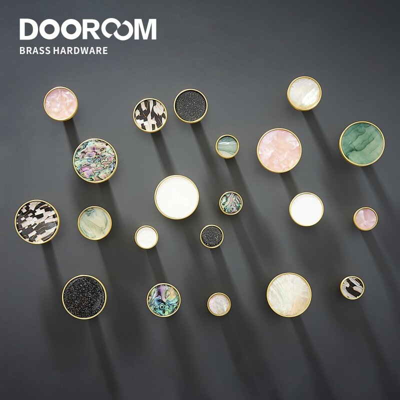 Dooroom ตะขอทองเหลืองเปลือก Nordic Pastoral สีขาวห้องน้ำห้องครัวในร่มห้องโถงผนังเสื้อผ้าตะขอแขวนผนังแถว Hooks