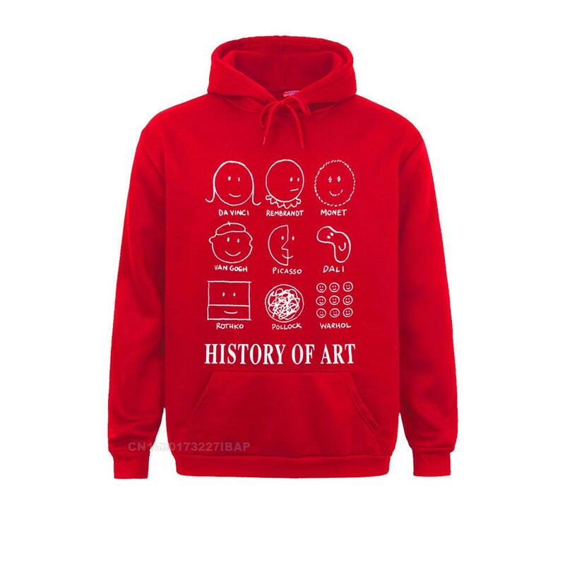 História da arte engraçado harajuku hoodies dos homens do vintage gráfico queda topo novidade streetwear legal tshirt masculino homme roupas