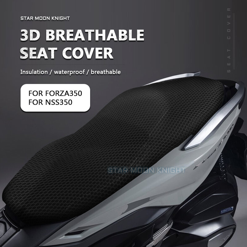 Akcesoria motocyklowe ochrona poszewka na siedzisko dla Honda Forza 350 NSS350 NSS 350 z nylonu siodełko pokrywa