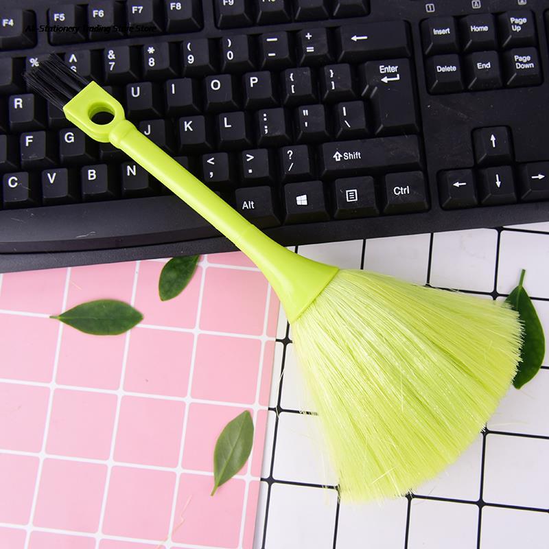 Soft Microfiber Feather Computer Brush Duster Brush Dust Cleaner Anti Dusting Home Air-condition Car Furniture Cleaning tools