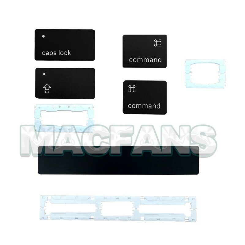 ใหม่ A1706 Keycap สำหรับ MacBook Pro 15 “A1707 A1708 Key One สีดำคลิปผีเสื้อ2016 2017 US UK การเปลี่ยนรูปแบบ A1706 Key