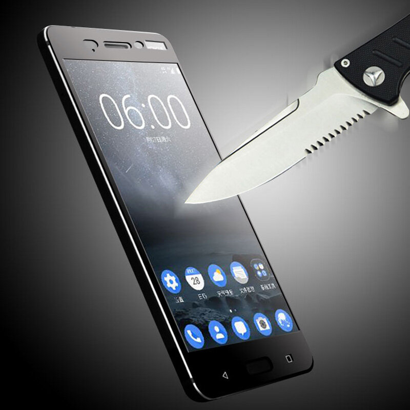 Protecteur d'écran en verre trempé pour smartphone Nokia, film adapté aux modèles 2.2 3.2 4.2 7.2 5.1 Plus 3 5 6 8 7 plus