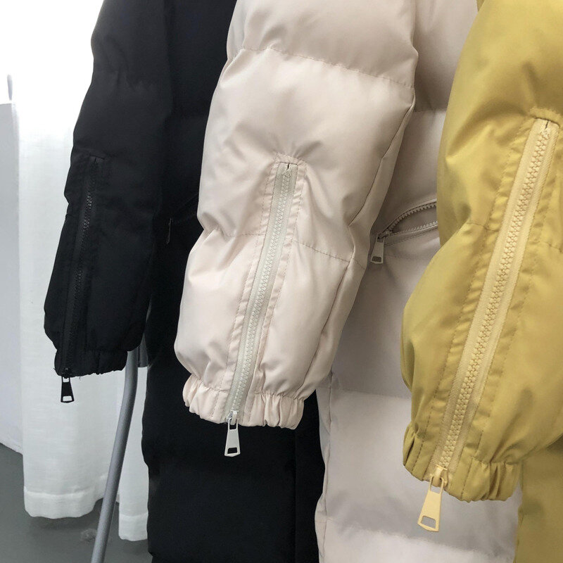 | 2023 autunno e inverno nuova giacca imbottita coreana imbottita ampia e spessa giacca imbottita Parker Super lunga