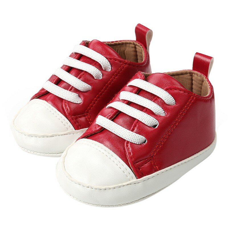 Baby Shoes Classic PU Canvas Baby Girl Shoes First Walkers Fashion Baby Boy Shoes Newborn 8 Color Spring