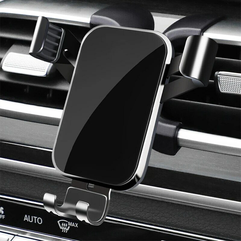 Dudukan Ponsel Mobil Braket Navigasi Gravitasi GPS Dudukan Ventilasi Udara Khusus untuk Audi A3 A4 A6 2009-2021 Aksesori Mobil