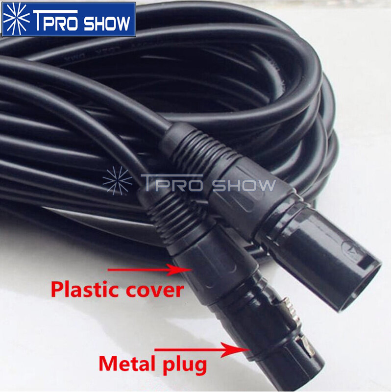 1meter XLR Dmx 512 Cable 3Pin Connector Dmx Signal Line For Wireless DJ Controller Disco Laser Light Moving Head LED Fog Machine