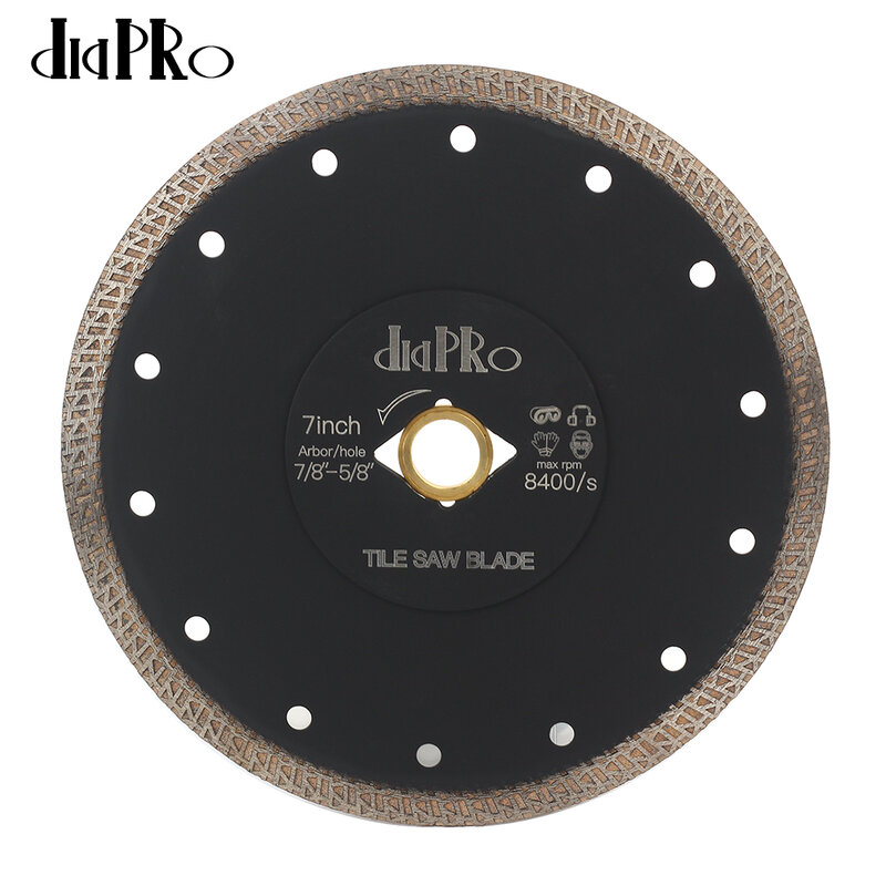 Diapro D105-180mm супертонкая Бриллиантовая плитка, лезвие для фарфоровой пилы, резка гранита, мрамора, керамической плитки