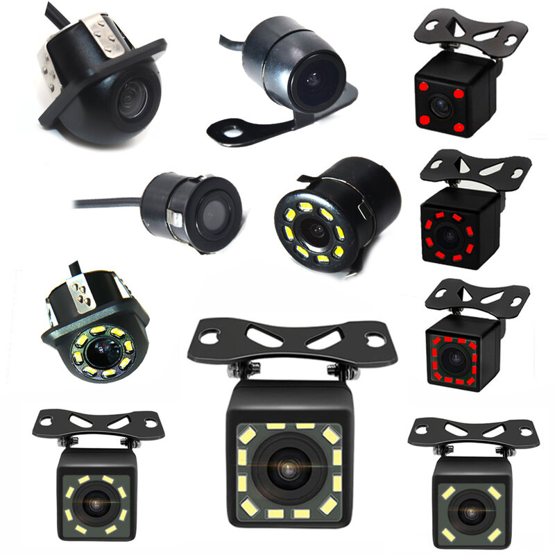 Tylna kamera samochodowa szerokokątna kamera cofania wodoodporna CCD LED dodatkowa samochodowa Monitor uniwersalny do BMW New HD Night Vision