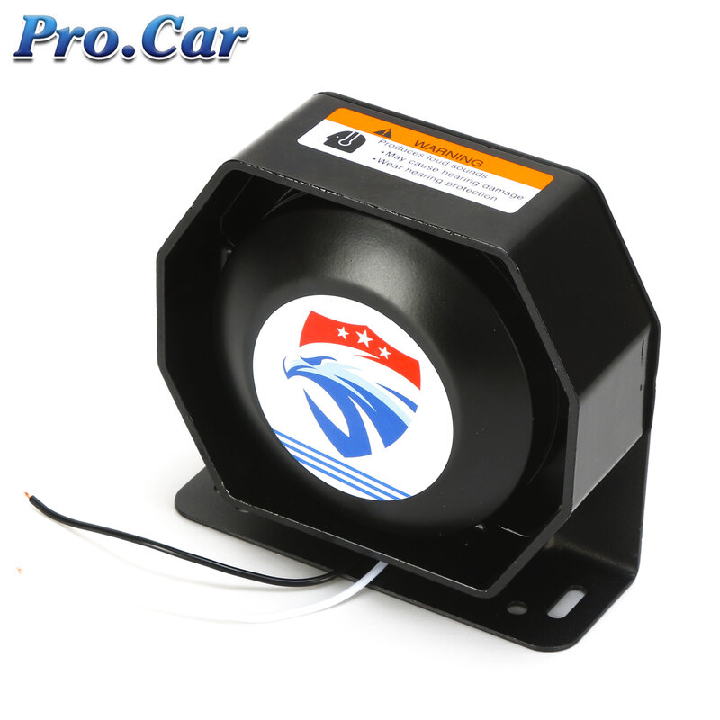 Universal Loud Alarm Loudspeaker Tone 12V 200W extra thin Loud Speaker for Car siren Auto Alarm Amplifier Car Emergency Horn