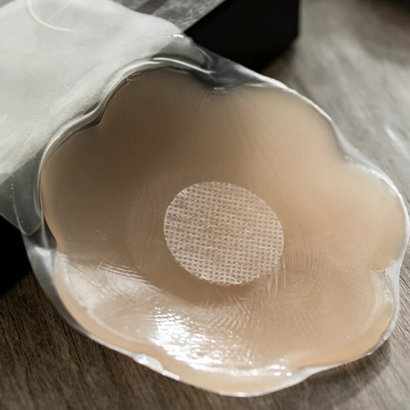 VANZTINA 실리콘 리프트 유방 젖꼭지 커버, 보이지 않는 푸시 업 브래지어, 여성용 친밀한 액세서리, 젖꼭지 실드 접착 스티커