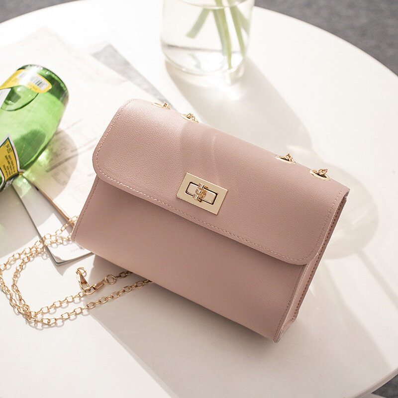 Британская мода простая маленькая квадратная сумка женская дизайнерская сумка 2019 Высокое качество искусственная кожа цепь Мобильный теле...