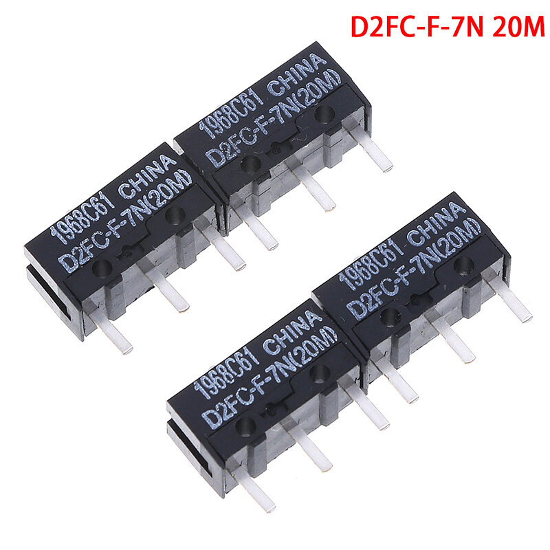 4Pcs/lot D2FC-F-7N(20M) Micro Switch Microswitch For G600 Mouse Wholeslae